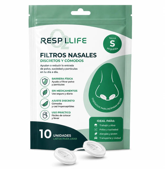 Filtros Nasales RESPILIFE